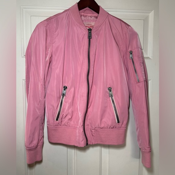 Pink Bomber Jacket - Picture 1 of 6